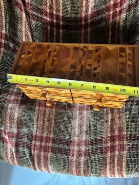 Stunning Antique Handcrafted Wooden Jewelry Box - Beautiful Craftsmanship